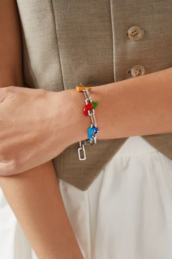 x Ounass Exclusive Charm Bracelet Set 6 in Sterling Silver