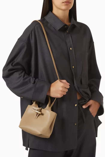 XS Le Roseau Tote Bag in Calfskin Leather