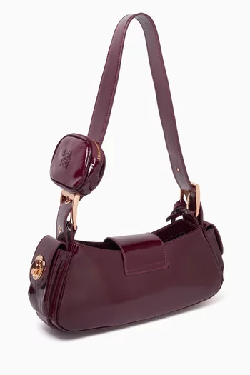 Aurora Mini Shoulder Bag in Calf Leather