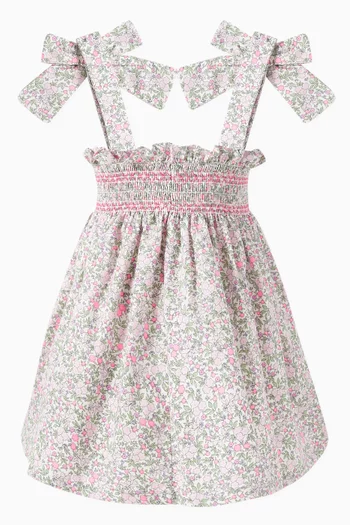 Ana Smocked Top in Organic Cotton