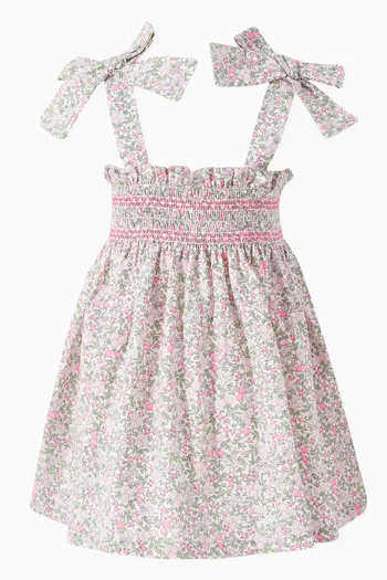 Ana Smocked Top in Organic Cotton