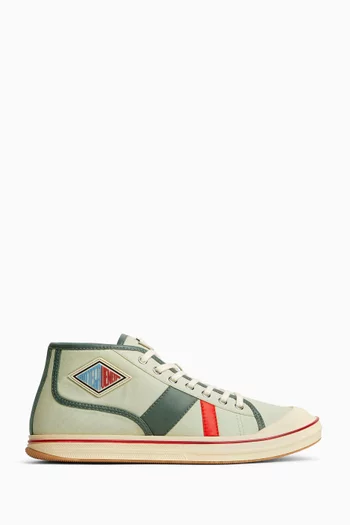 Eliot Mid-top Sneakers in Canvas