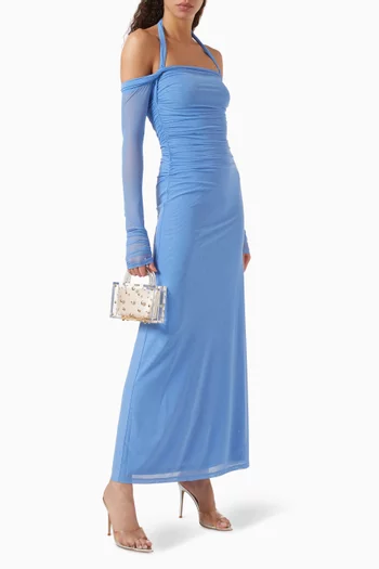 The Sonnet Maxi Dress in Mesh