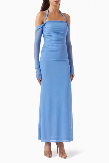 The Sonnet Maxi Dress in Mesh