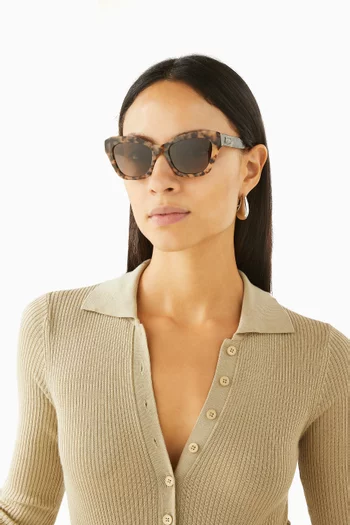 Daina Cat-eye Sunglasses in Acetate