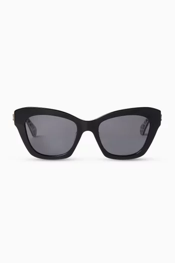 Daina Cat-eye Sunglasses in Acetate