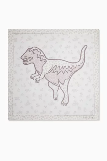 Mini Vintage Rose Rexy Square Scarf in Silk