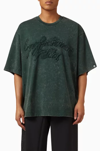x Song For The Mute T-shirt in Washed Cotton