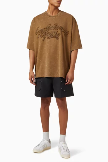 x Song For The Mute T-shirt in Washed Cotton