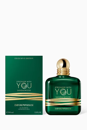 Stronger with you Sandalwood  Limited Edition Eau de Parfum, 100ml
