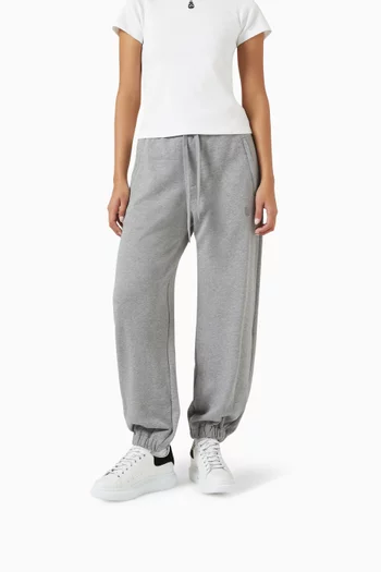 Oversized Sneakers in Leather