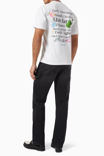 Matcha T-shirt in Cotton
