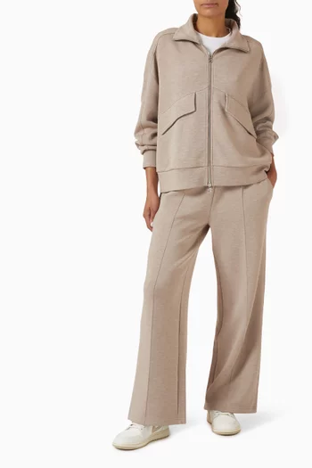 The Wide Leg 28" Pants in DoubleSoft®