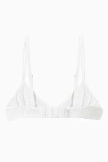 حمالة صدر سي كيه انستنكت بتصميم مثلث دانتيل شفاف