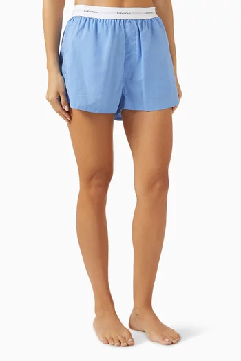 Logo Pyjama Shorts in Cotton