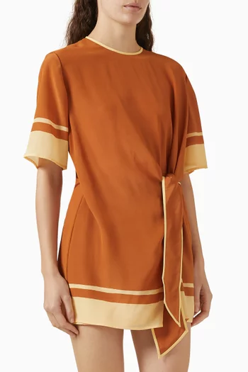 Soma Mini Dress in Silk