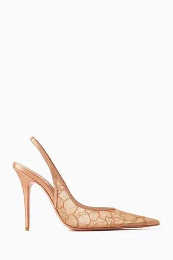 Anok 105 Slingback Pumps in Lace