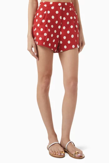 Rosalie Shorts in Linen