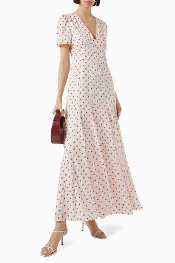 Paloma Maxi Dress in Tencel Blend