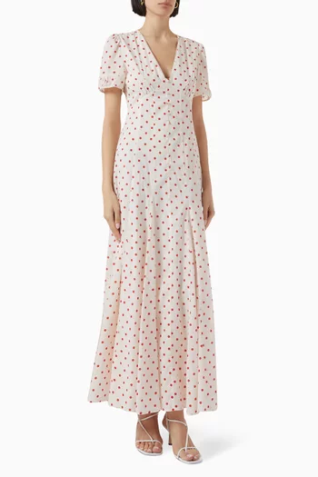 Paloma Maxi Dress in Tencel Blend
