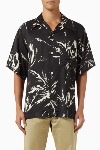 Highlife Bowling Shirt in Viscose