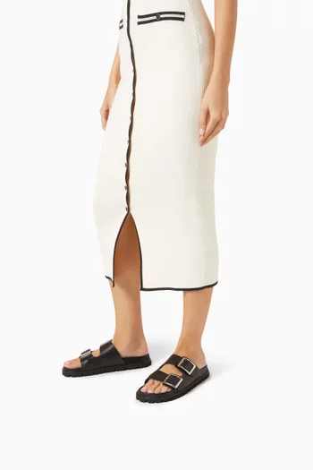 Ileena I Slides in Leather