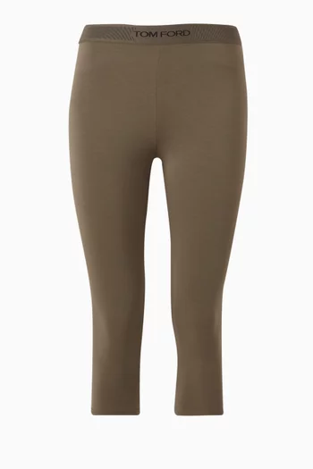 Logo Leggings in Modal Blend