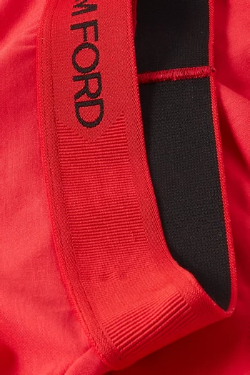 High-waisted Logo Briefs in Modal Blend