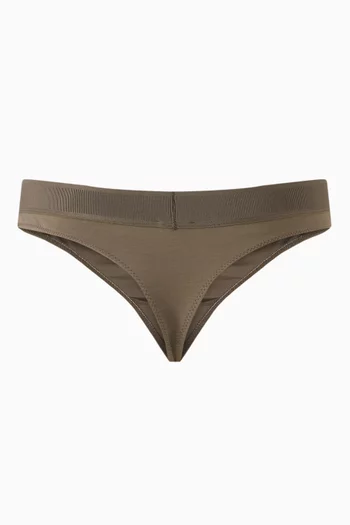 Logo Thong Briefs in Modal Blend