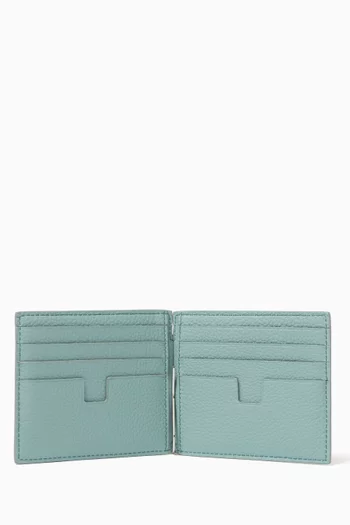 Money Clip Wallet in Leather