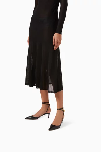 Padlock 55 Slingback Pumps in Leather