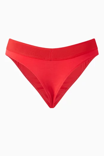 Logo Thong Briefs in Modal-blend