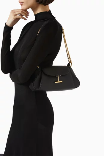Mini Tara Shoulder Bag in Leather