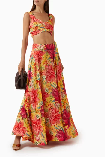 Leighton Crop Top in Viscose