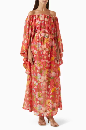 Lexi Belted Maxi Dress