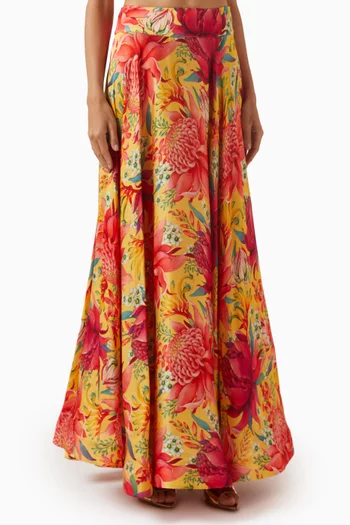 Tamina Maxi Skirt in Viscose