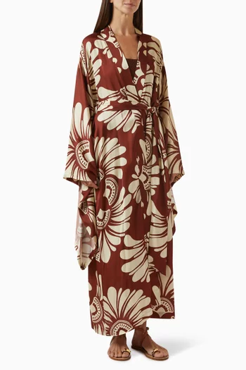 Minerva Printed Kaftan in Viscose