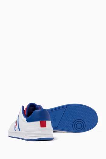 Heritage Court III Sneakers in Faux Leather