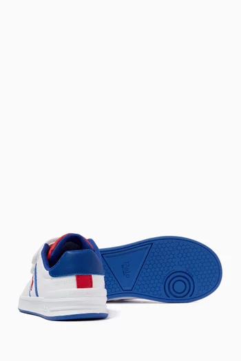 Heritage Court III Sneakers in Faux Leather
