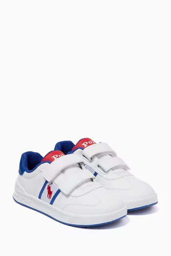 Heritage Court III Sneakers in Faux Leather