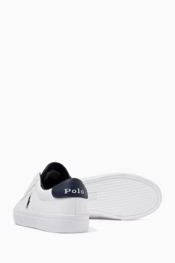 Heritage Court IV Sneakers in Faux Leather