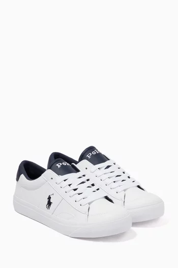 Heritage Court IV Sneakers in Faux Leather