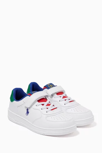 Masters Court Sneakers in Faux Leather