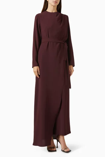Panelled Belted Jumpsuit
