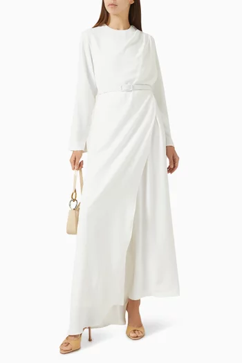 Panelled Belted Jumpsuit