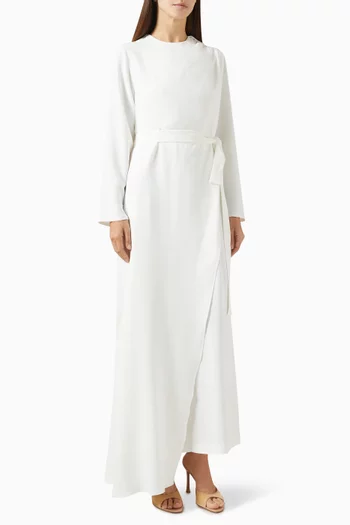 Panelled Belted Jumpsuit