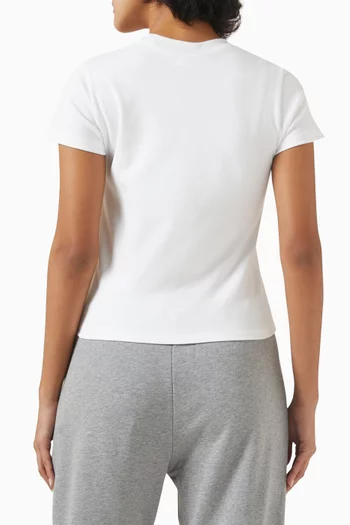 Plissé Blouse in Viscose Blend