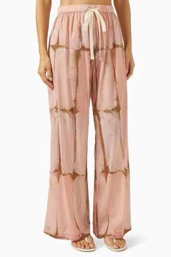 Langkawi Printed Pants in Cotton
