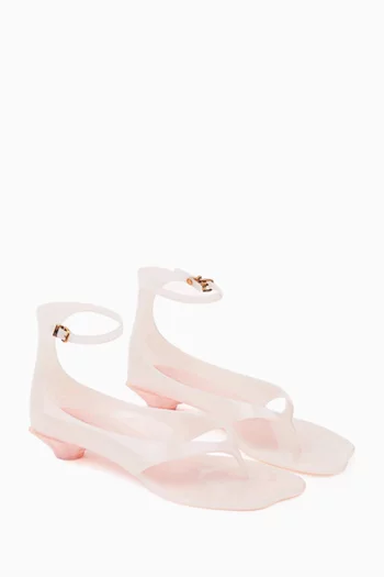 Jelly Thong Sandals in TPU