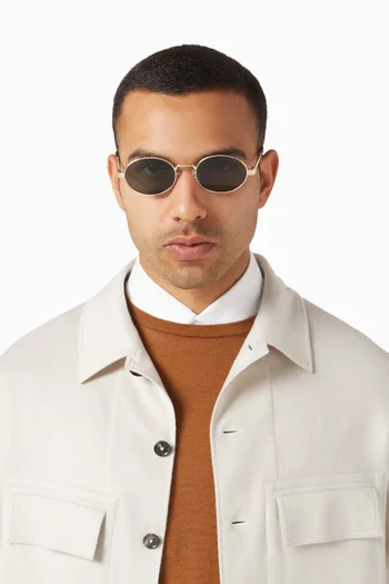 نظارة شمسية بوسايدن دو بإطار معدن